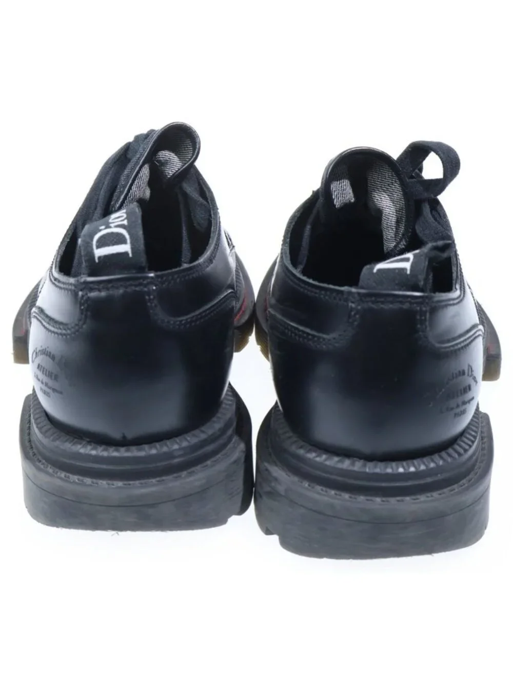 Dior Outer Feather Double Shoes Black - Picture 3 of 6